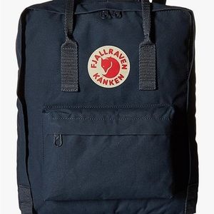 Navy Fjallraven Kanken Backpack